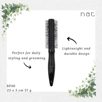 NAT PRO Professional Nylon Stylist Air Cushion Brushes with Ergonomic Grip